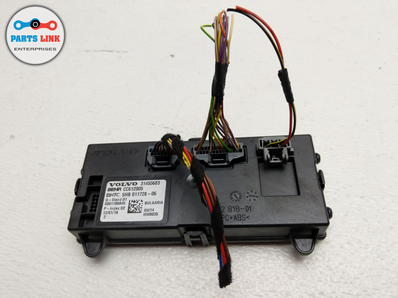 20162019 VOLVO XC90 T5 AC AIR CONDITIONER CLIMATE CONTROL MODULE