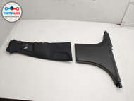 UPPER LOWER RIGHT CENTER B PILLAR TRIM COVER SET-2 EBONY 2016-19 VOLVO XC90 #VL091418
