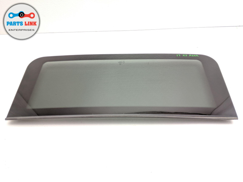 20142018 BMW X5 F15 REAR UPPER PANORAMIC SUNROOF ROOF SECTION WINDOW