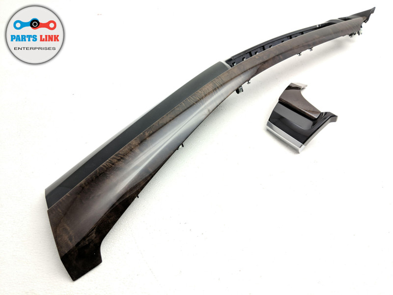 20142018 BMW X5 35I F15 FRONT CENTER DASHBOARD WOOD INSERT TRIM PANEL