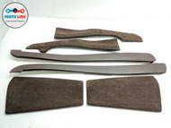 2009-2013 BMW X5 E70 FRONT LEFT & RIGHT CENTER CONSOLE TRIM APPLIQUE COVER SET #BX110818