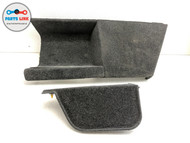 2013-15 RANGE ROVER L405 REAR RIGHT CARGO SIDE TRIM COVER CARPET TRIM ALCOVE SET #RR042519