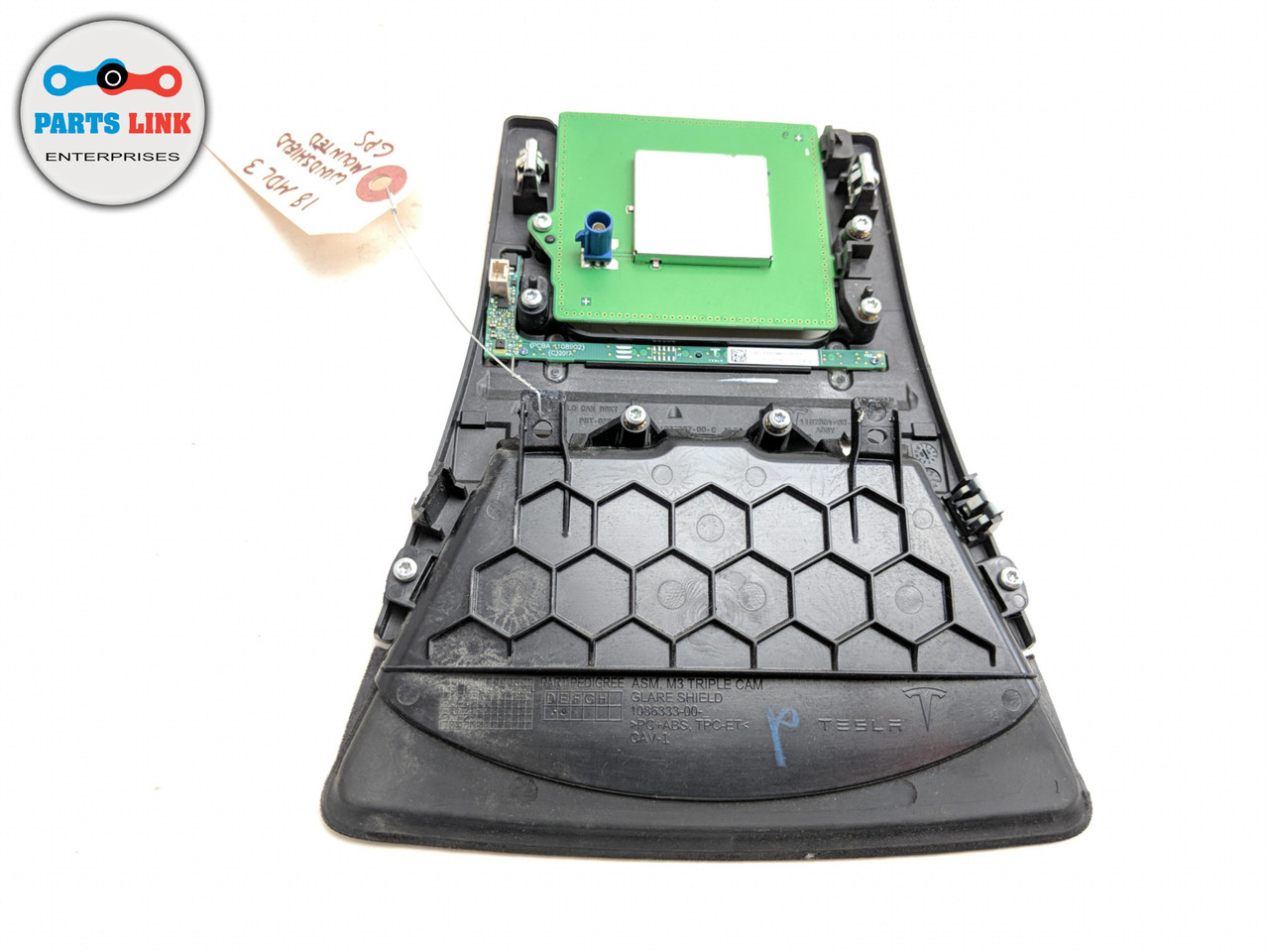 2017-2019 TESLA MODEL 3 GPS NAVIGATION ANTENNA CONTROL MODULE W/ TRIM