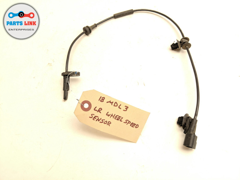 2017-2019 TESLA MODEL 3 REAR LEFT WHEEL SPEED ABS CONTROL SENSOR WIRE ...