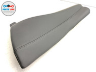 2017-20 TESLA MODEL 3 REAR LEFT SEAT BOLSTER CUSHION PILLAR COVER BLACK LEATHER TS052519-009