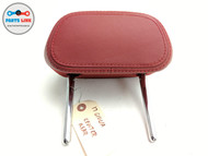 2017-20 ALFA ROMEO GIULIA REAR SEAT HEAD REST HEADREST RED LEATHER CENTER 952 AR040519-008