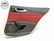 2017-21 ALFA ROMEO GIULIA REAR RIGHT DOOR TRIM PANEL SPEAKER COVER CARD RED 952 #AR040519