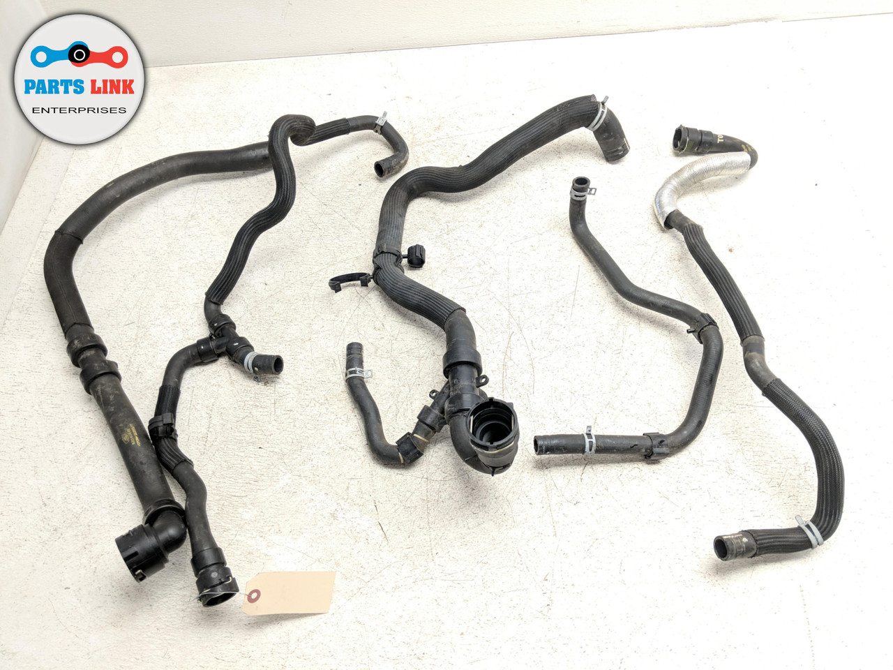 20152017 LAND ROVER DISCOVERY SPORT L550 RADIATOR COOLANT LINE PIPE HOSES SET5