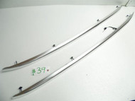 2009-2014 AUDI Q5 LEFT RIGHT ROOF RACK CARGO RAIL RAILS MOLDING TRIM SET-2 #1 301723173175