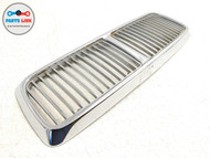 1988-1994 JAGUAR JX6 FRONT BUMPER RADIATOR HOOD CHROME GRILLE GRILL OEM XX081619-007