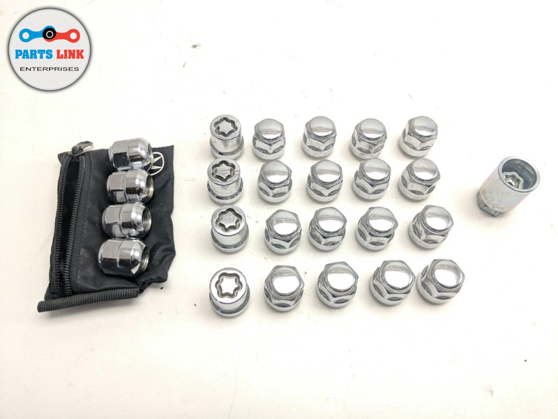 20102017 ACURA MDX FRONT REAR WHEEL RIM LUG NUT KEY LOCK SET25 RLX TL