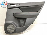 2018-2019 SUBARU WRX REAR RIGHT DOOR TRIM PANEL HANDLE ARMREST WINDOW SWITCH #SX091619
