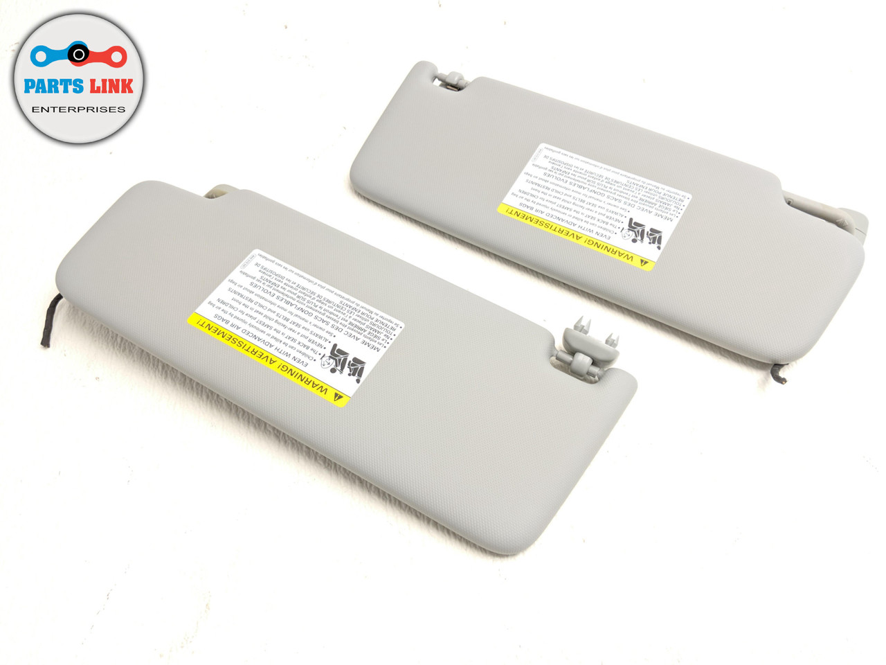 20182019 AUDI Q5 FY FRONT RIGHT LEFT WINDSHIELD SUNVISOR VISORS