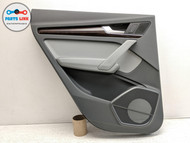 2018-2020 AUDI Q5 FY REAR LEFT DOOR TRIM PANEL CARD ARMREST HANLE TRIM SWITCH LH #AQ091919