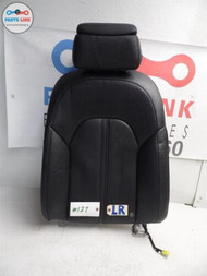 11-15 AUDI A8 A8L LEFT REAR DRIVER SIDE TOP UPPER SEAT PAD HEADREST BLACK BAG #AH051515