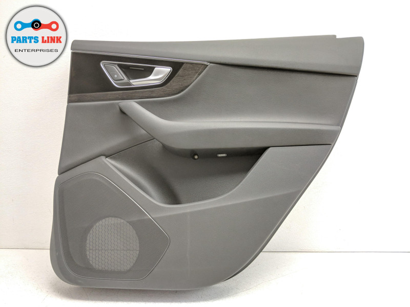 20172019 AUDI Q7 4M REAR RIGHT INNER DOOR TRIM PANEL