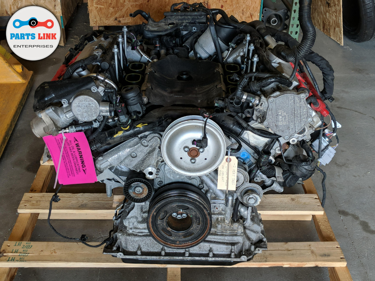 2017 AUDI Q7 4M 3.0L V6 TFSI QUATTRO GAS ENGINE MOTOR 6 CYL VIN A ID