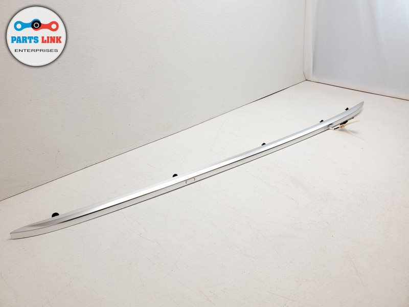 20172019 AUDI Q7 4M LEFT UPPER ROOF CARGO RACK ALUMINIUM RAIL OEM