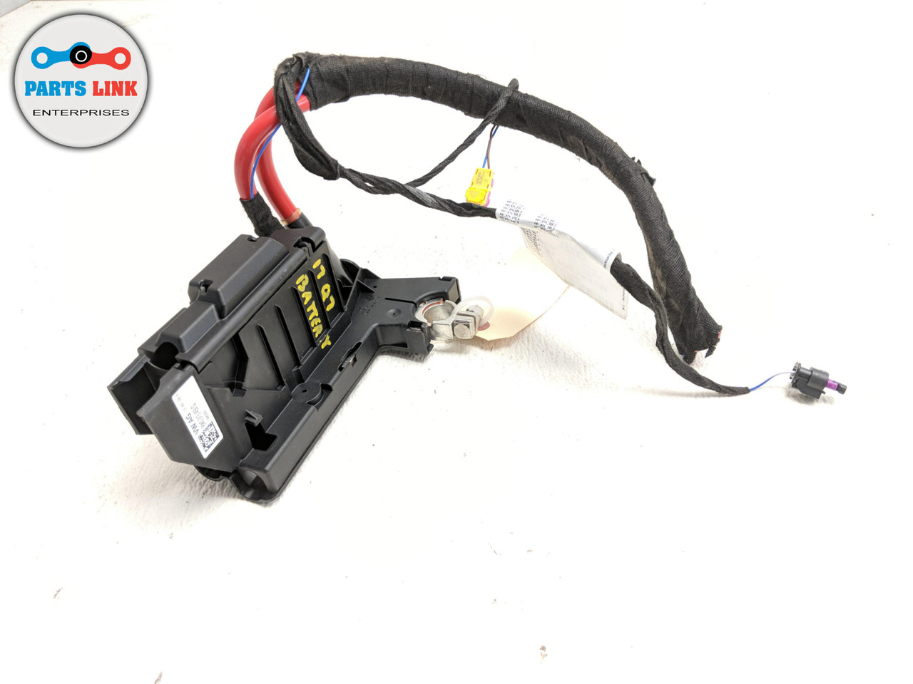 20172019 AUDI Q7 4M BATTERY FUSE BOX RELAY CONTROL MODULE CABLE TERMINAL OEM PARTS LINK ENT