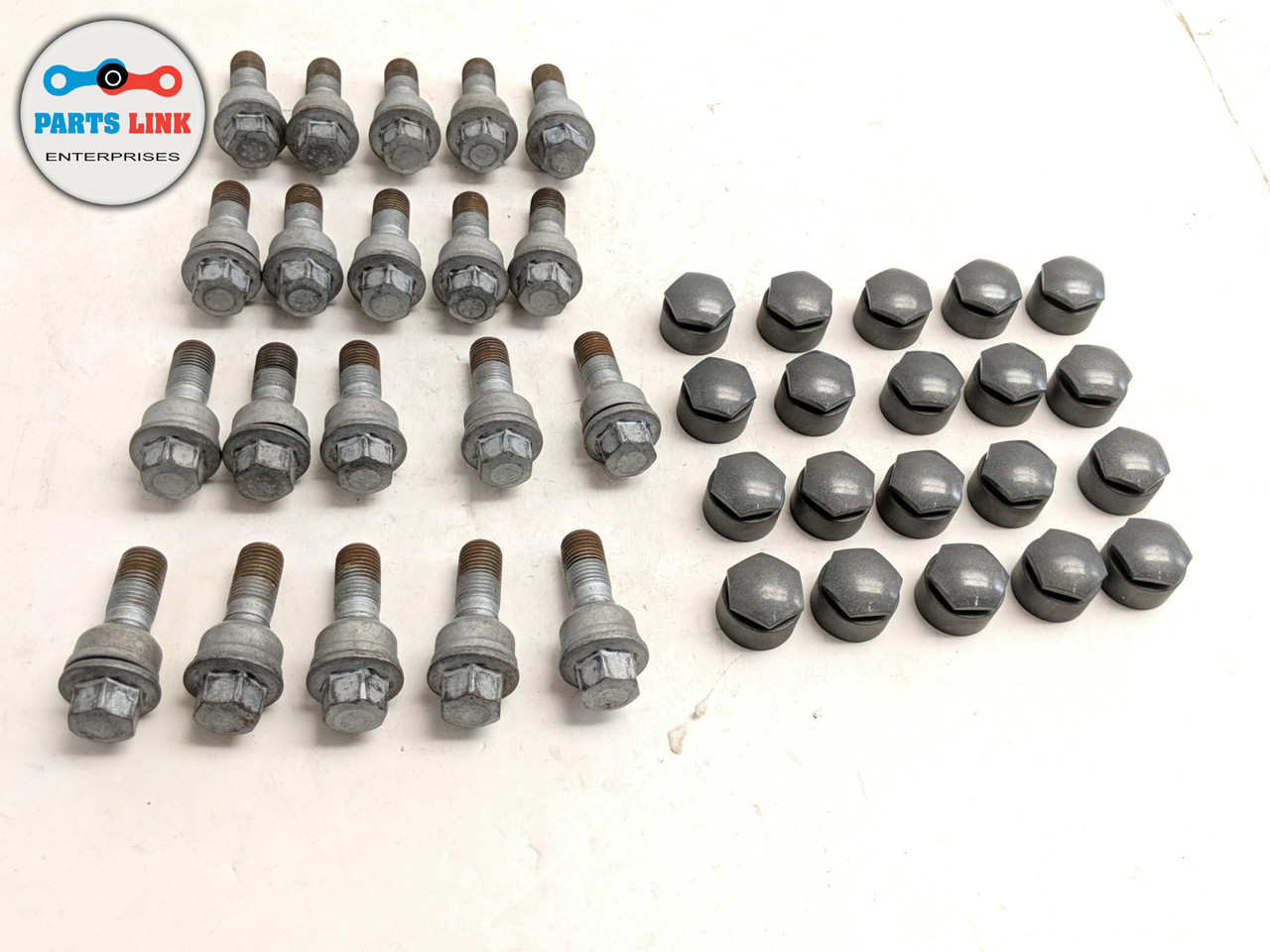 20172019 AUDI Q7 4M FRONT REAR WHEELS RIMS LUG NUT BOLT SET40 Q3 Q5