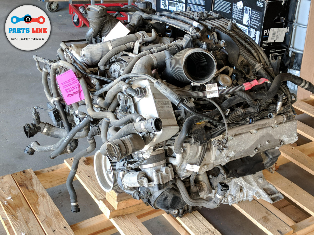 2014-2016 BMW X5 F15 XDRIVE50I 4.4L V8 GAS TWIN TURBO ENGINE MOTOR