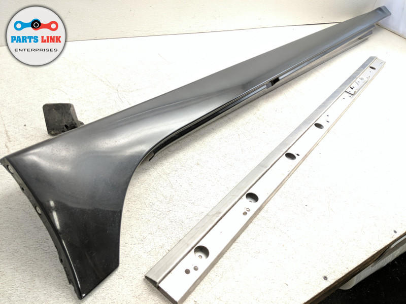 Xj Inner Rocker Panel 10-19 JAGUAR XJ X351 LEFT LOWER ROCKER PANEL SIDE SKIRT GUARD MOLDING ...