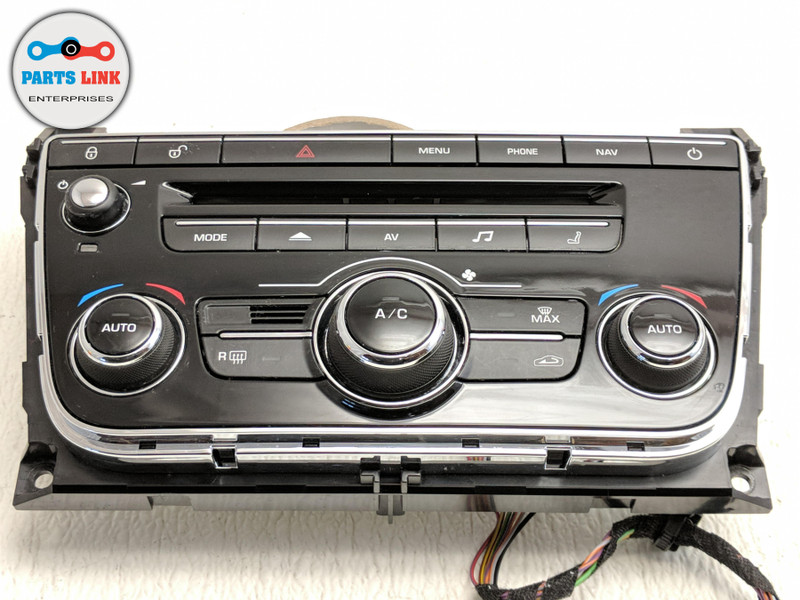 2012 JAGUAR XJ X351 CENTER DASH CLIMATE AC HEATER RADIO NAV CONTROL