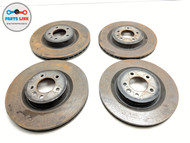 2018-2020 LAND ROVER DISCOVERY 5 L462 FRONT REAR BRAKE DISC ROTOR PLAIN SET-4 6K #LD020120