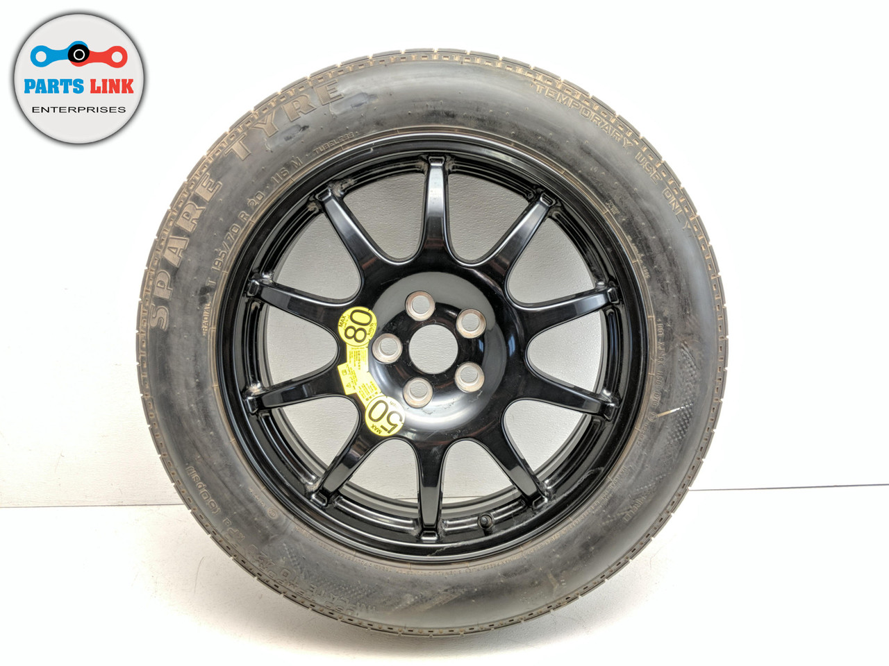 20172019 LAND ROVER DISCOVERY 5 L462 20" X 6.0J 195/70R20 SPARE TIRE