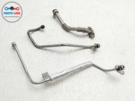 17-20 MASERATI LEVANTE M161 LEFT DRIVER TURBO CHARGER COOLANT OIL LINES HOSE SET MZ032420-202