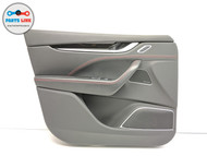 17-20 MASERATI LEVANTE M161 FRONT LEFT DRIVER DOOR TRIM PANEL ARMREST CARD COVER #MZ032420