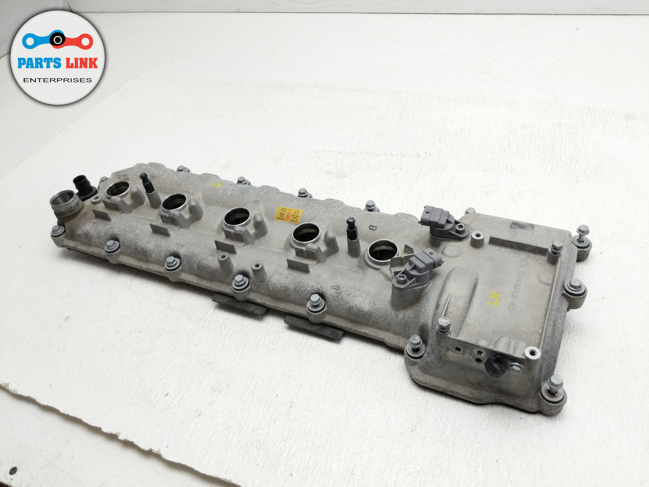 06 10 Bmw M6 E63 V10 5 0l S85 Left Engine Motor Cylinder Valve Coil Head Cover Parts Link Ent