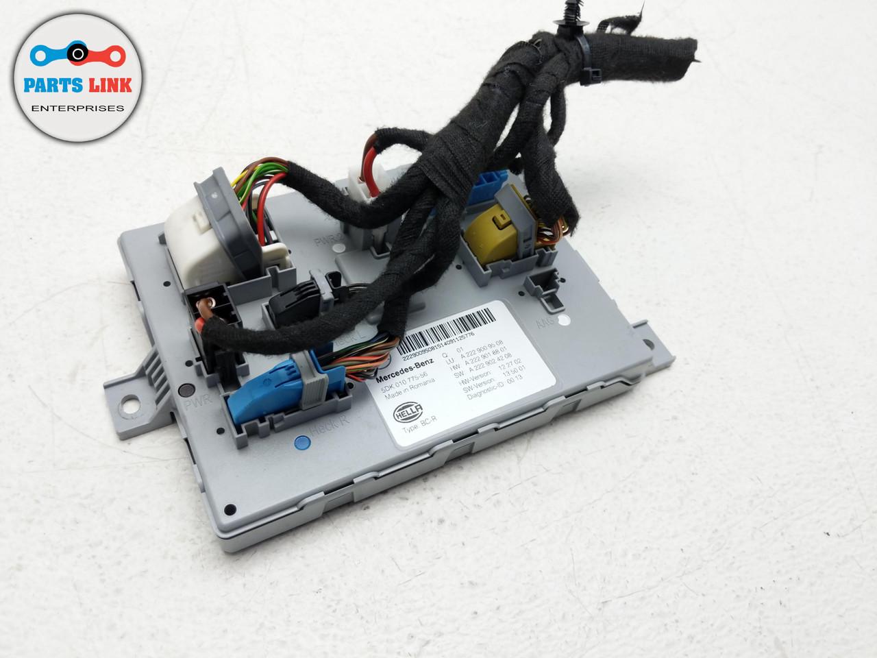Mercedes S550 Rear Sam Control Module 2015 MERCEDES S550 W222 REAR RIGHT LAMP SIGNAL ACTIVATION CONTROL ...