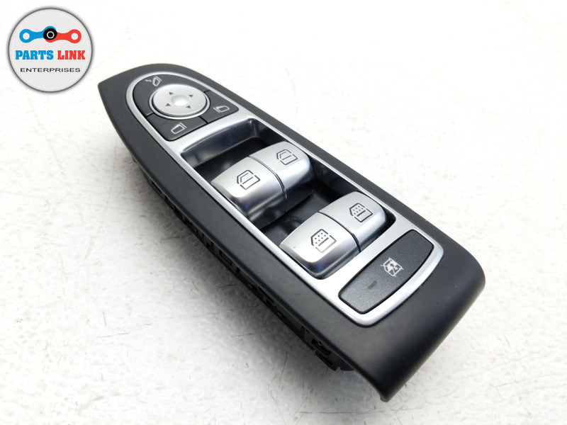 Window Shade Switch 14-17 MERCEDES S550 W222 LEFT DRIVER MASTER MAIN POWER DOOR WINDOW ...
