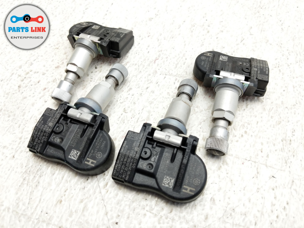 1520 RANGE ROVER EVOQUE L551 FRONT REAR TIRE PRESSURE MONITOR TPMS