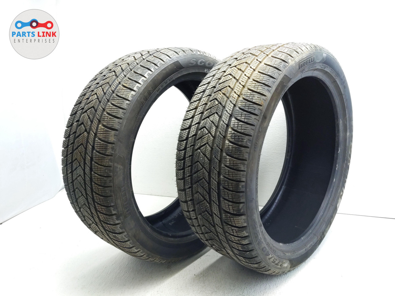 RANGE ROVER SPORT 2 TWO TIRES PIRELLI SCORPION WINTER 275/40R22 108V 9 ...