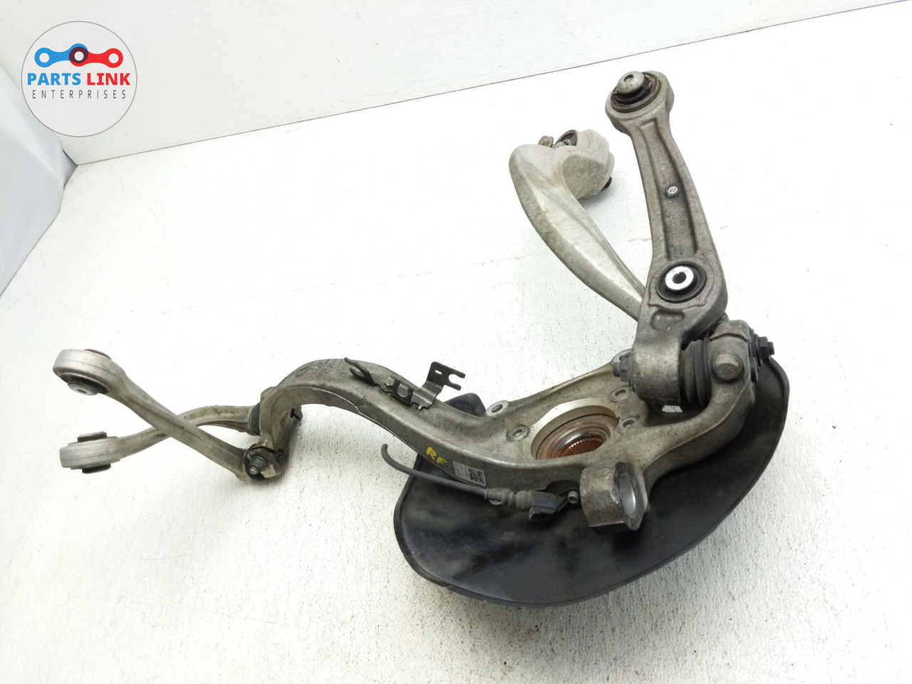 2011-2014 AUDI A8L D4 FRONT RIGHT SPINDLE KNUCKLE HUB CONTROL ARMS ...