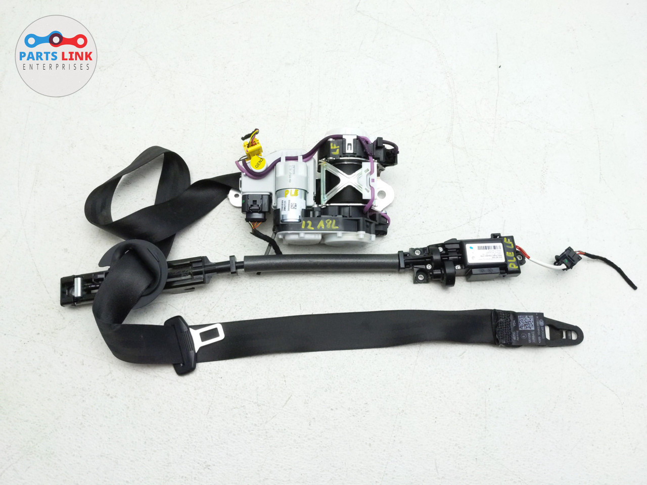 20112018 AUDI A8L S8 D4 FRONT LEFT DRIVER SEAT BELT RETRACTOR ADJUSTER