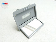 2012-2018 AUDI A8L D4 LEFT DRIVER ROOF VANITY MAKE UP MIRROR LIGHT TRIM ASSEMBLY #AU061819