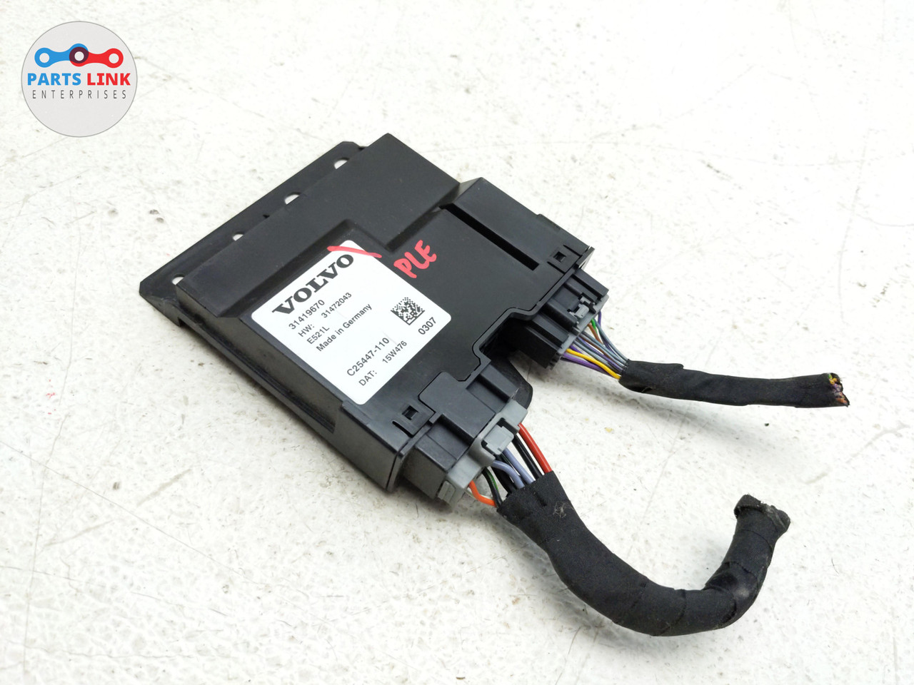 2016-2020 VOLVO XC90 REAR RIGHT POWER LIFT TAIL GATE TRUNK CONTROL ...