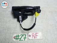 08-12 AUDI TT FRONT RIGHT PASSENGER SIDE EXTERIOR DOOR HANDLE GRIP GRAB OPENER 231535108284