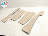 2014-2018 BMW X5 35I F15 CENTER CONSOLE SIDE COVER MAT CARPET TRIM SET BEIGE OEM #BX041019