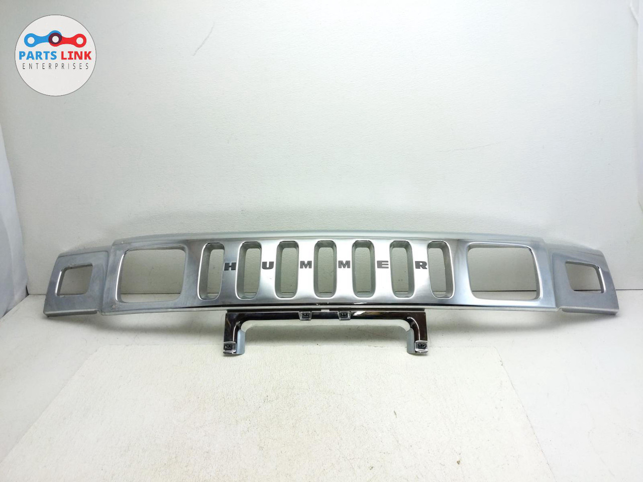 2003-2007 HUMMER H2 FRONT UPPER HOOD GRILLE RADIATOR HEADLIGHT COVER ...