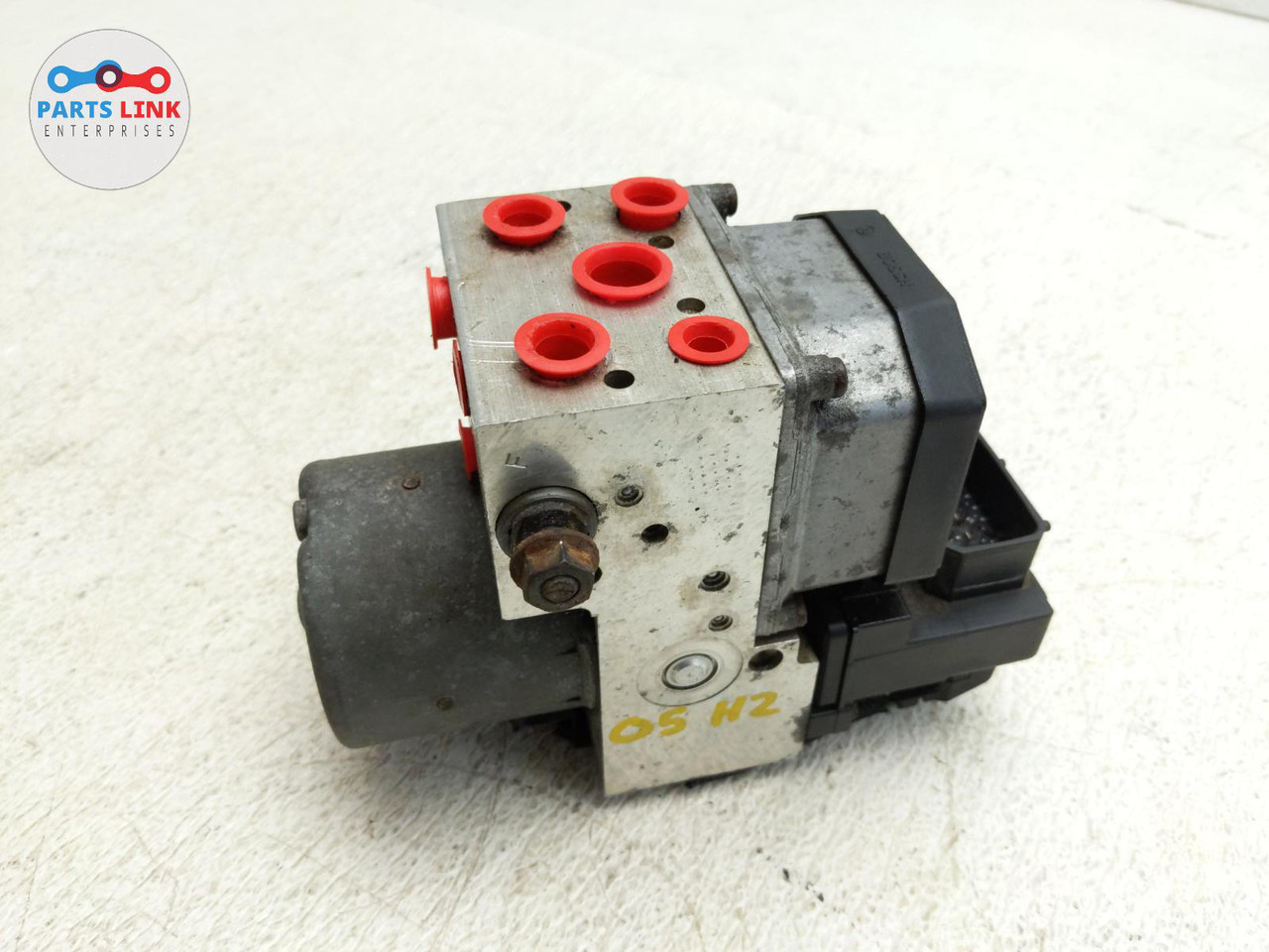 20042007 HUMMER H2 ABS PUMP ANTI LOCK BRAKE VALVE MODULATOR MODULE ASSEMBLY 77K PARTS LINK ENT