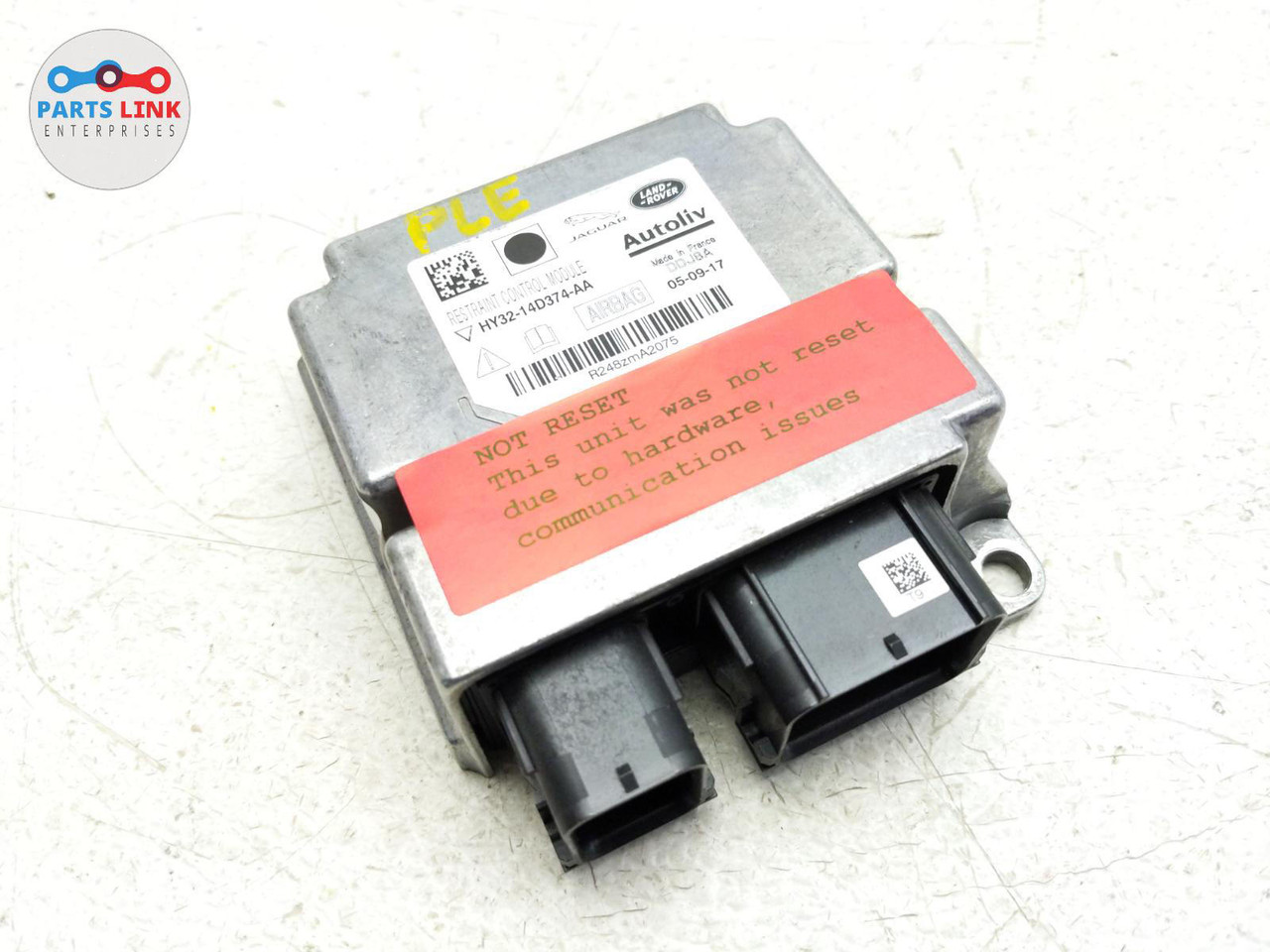 2017 RANGE ROVER SPORT L494 L405 SRS AIRBAG CRASH DATA CONTROL MODULE