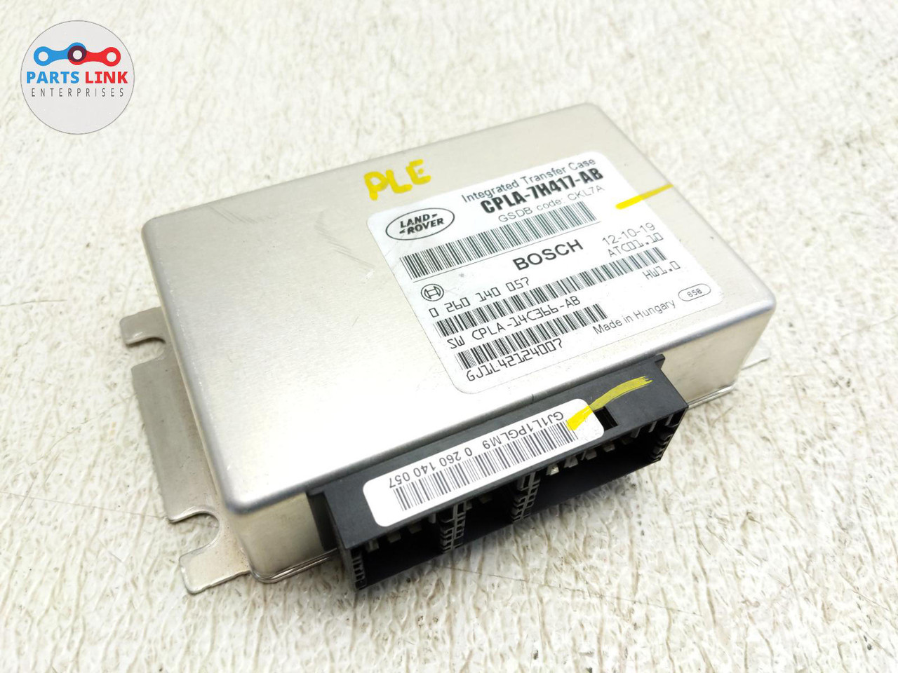 2013-2016 RANGE ROVER L405 4WD TRANSFER CASE GEARBOX CONTROL MODULE ...