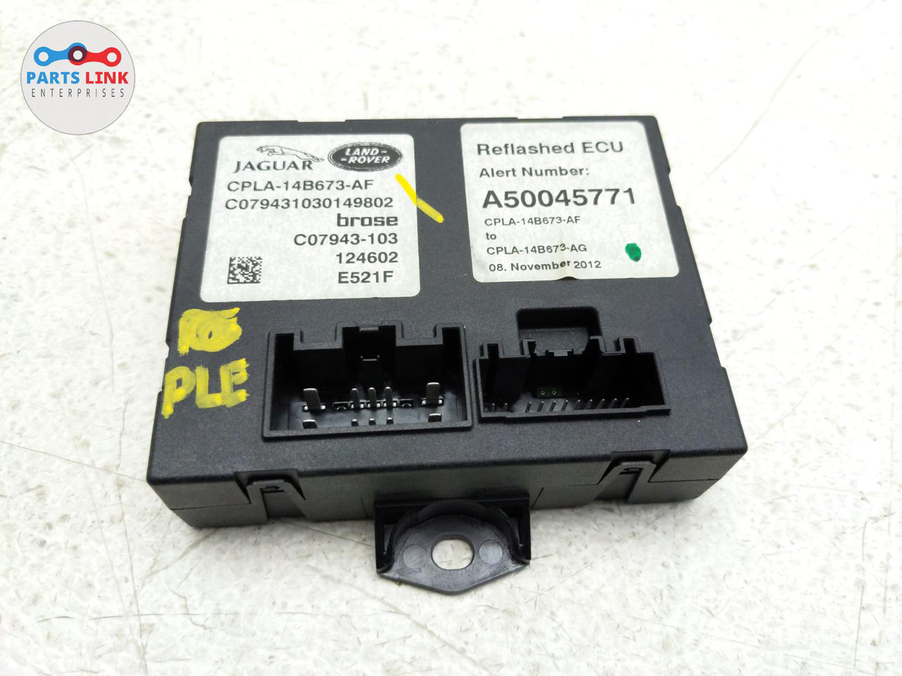 2013 RANGE ROVER L405 REAR UPPER POWER TAIL LIFTGATE CONTROL MODULE