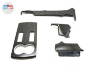 2012-2016 TESLA MODEL S DASH CENTER CONSOLE WOOD TRIM MOLDING COVER APPLIQUE SET #TS100120