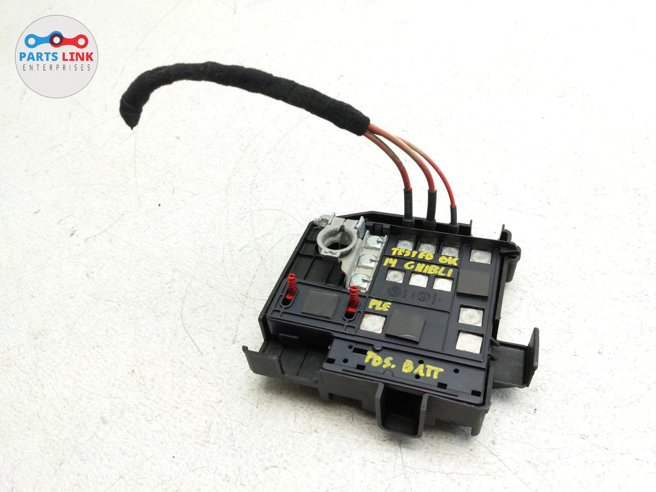 2014-2020 MASERATI GHIBLI S Q4 POSITIVE BATTERY TERMINAL CABLE FUSE BOX MODULE - PARTS LINK ENT | Battery Cable To Fuse Box | | Parts Link Enterprise