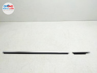 17-20 MASERATI LEVANTE SQ4 FRONT RIGHT OUTER DOOR MOLDING SCRAPER EDGE TRIM SET MZ111620-053
